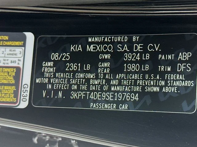 Used 2025 Black Kia LX image 29