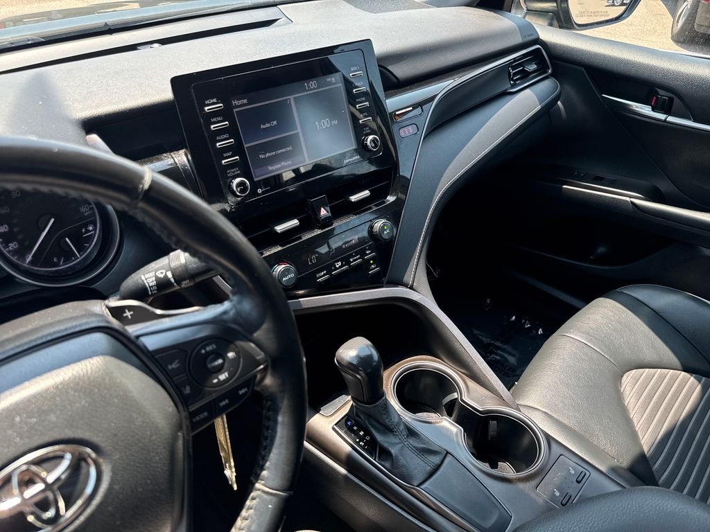 Used 2021 Blue Toyota SE image 20