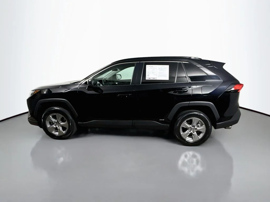 Used 2023 Midnight Black Metallic Toyota Hybrid LE image 4