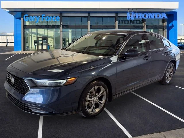 Certified Used 2024 Canyon River Blue Metallic Honda 1.5T EX image 4