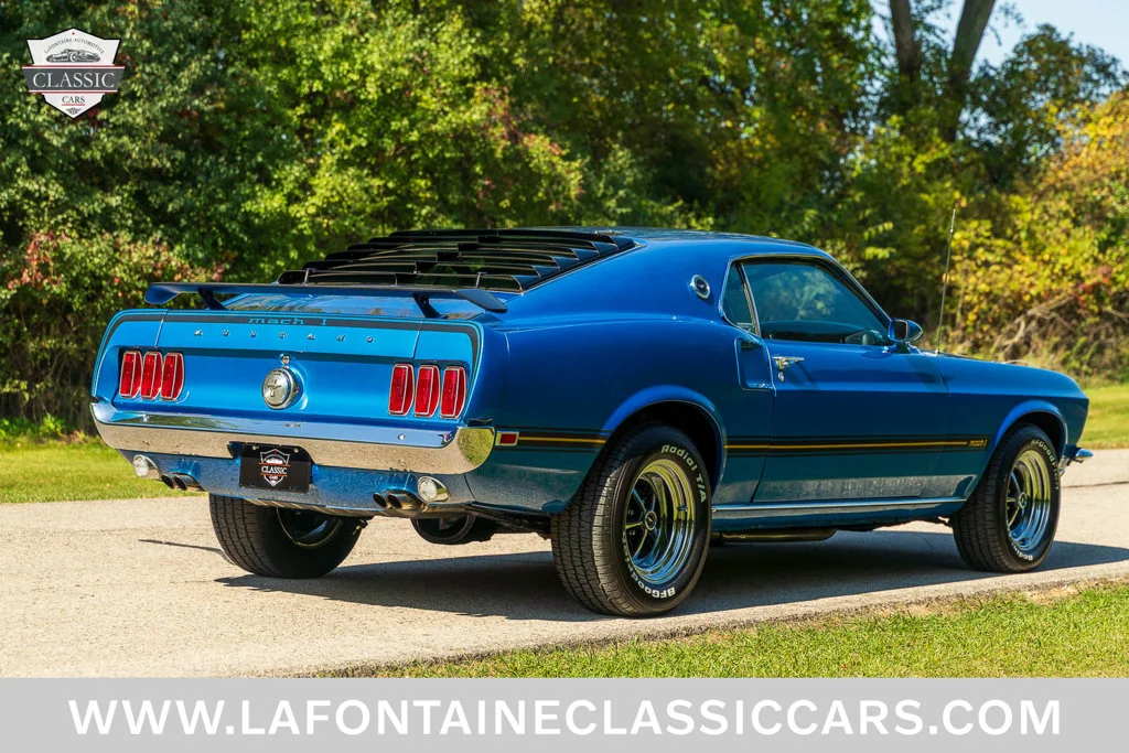 Used 1969 Blue Ford Mach 1 image 53
