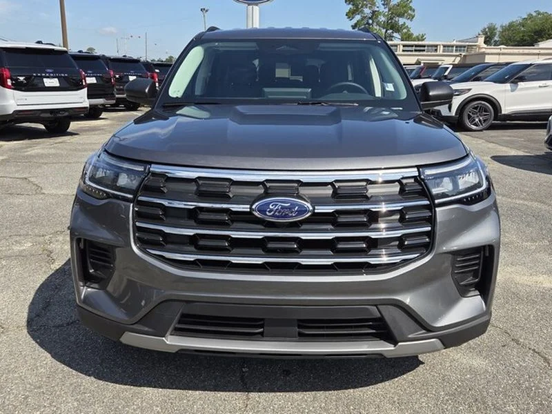 New 2026 Carbonized Gray Metallic Ford Active image 2