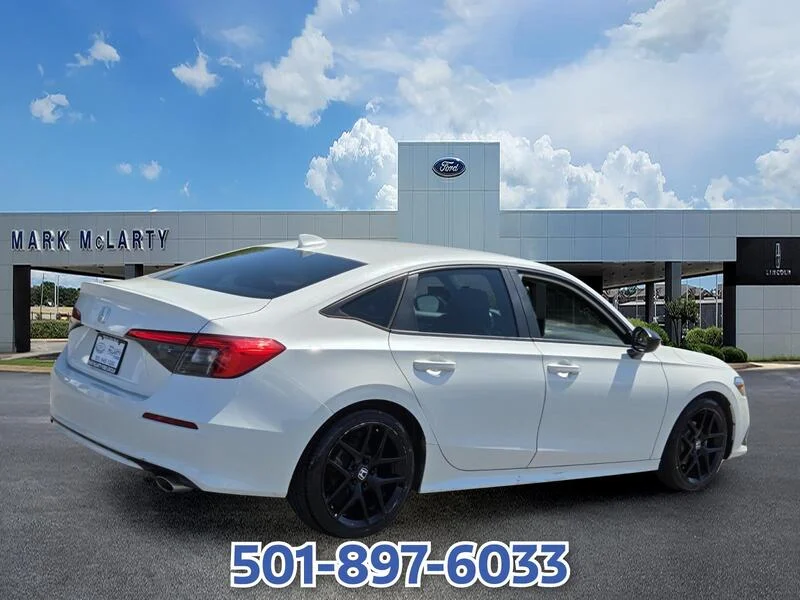 Used 2022 Platinum White Pearl Honda Sport CVT image 5