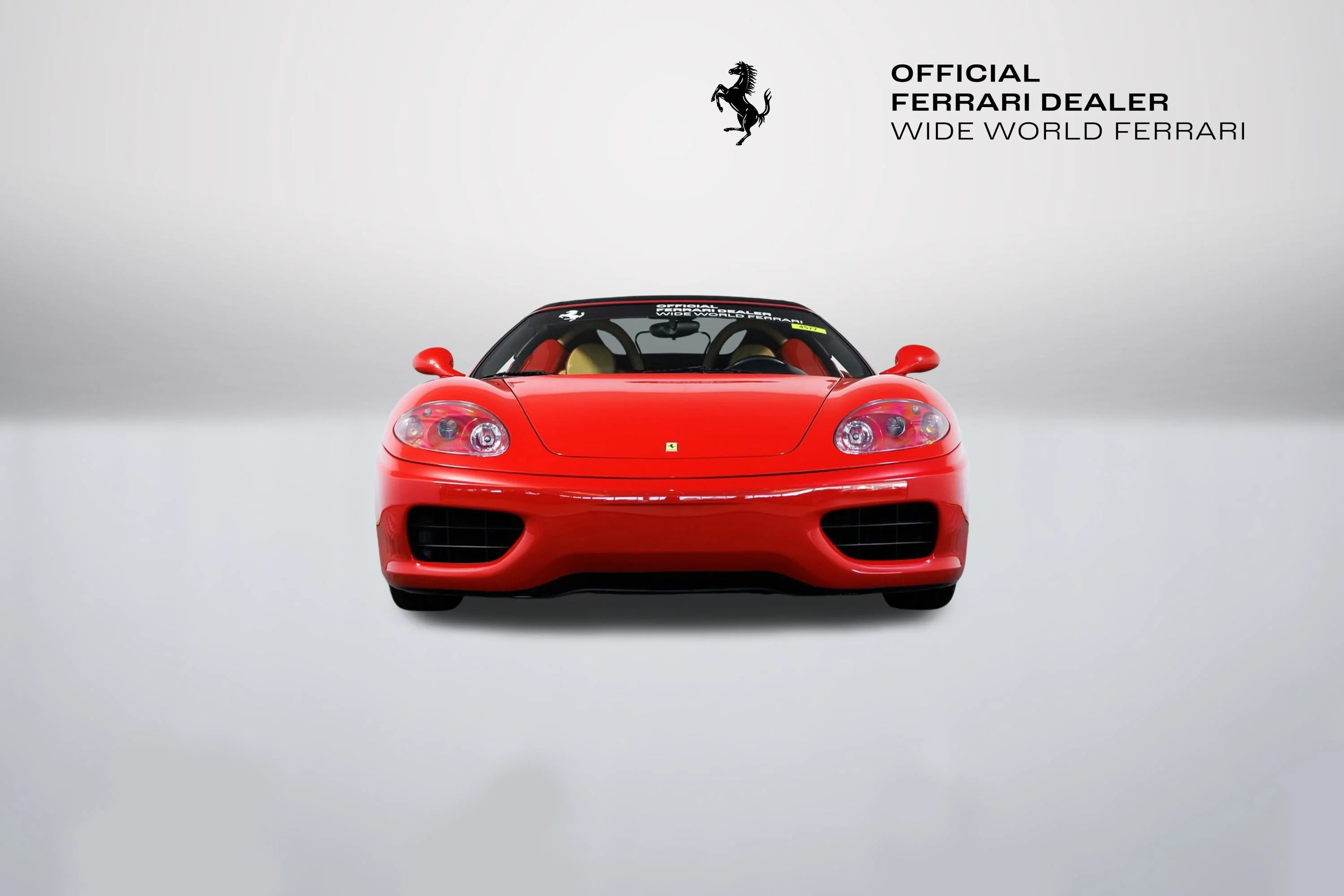Used 2003 Rosso Corsa Ferrari Spider OEM Manual image 4