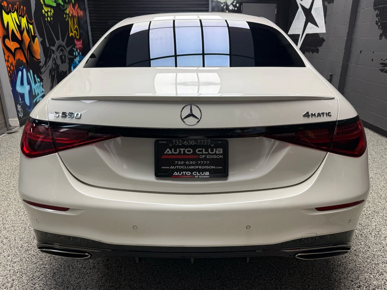 Used 2023 Manufaktur Diamond White Metallic (799) Mercedes-Benz S 580 4MATIC® image 5