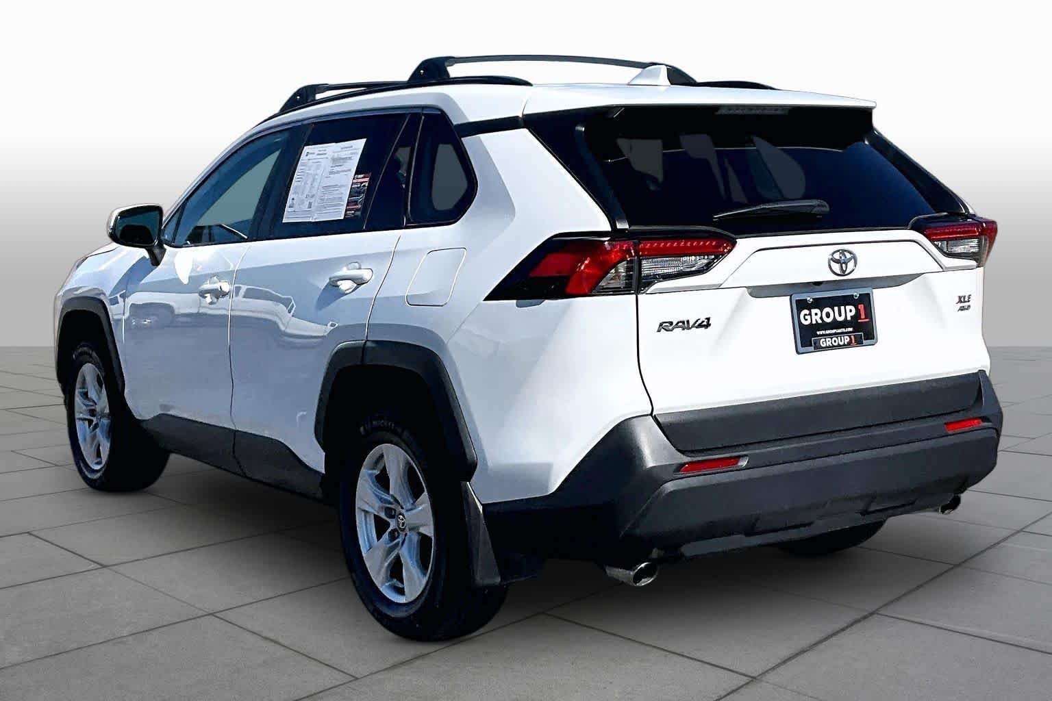 Certified Used 2021 Super White Toyota XLE image 11