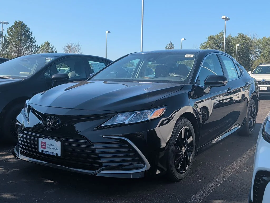 Certified Used 2024 Black Toyota LE image 27