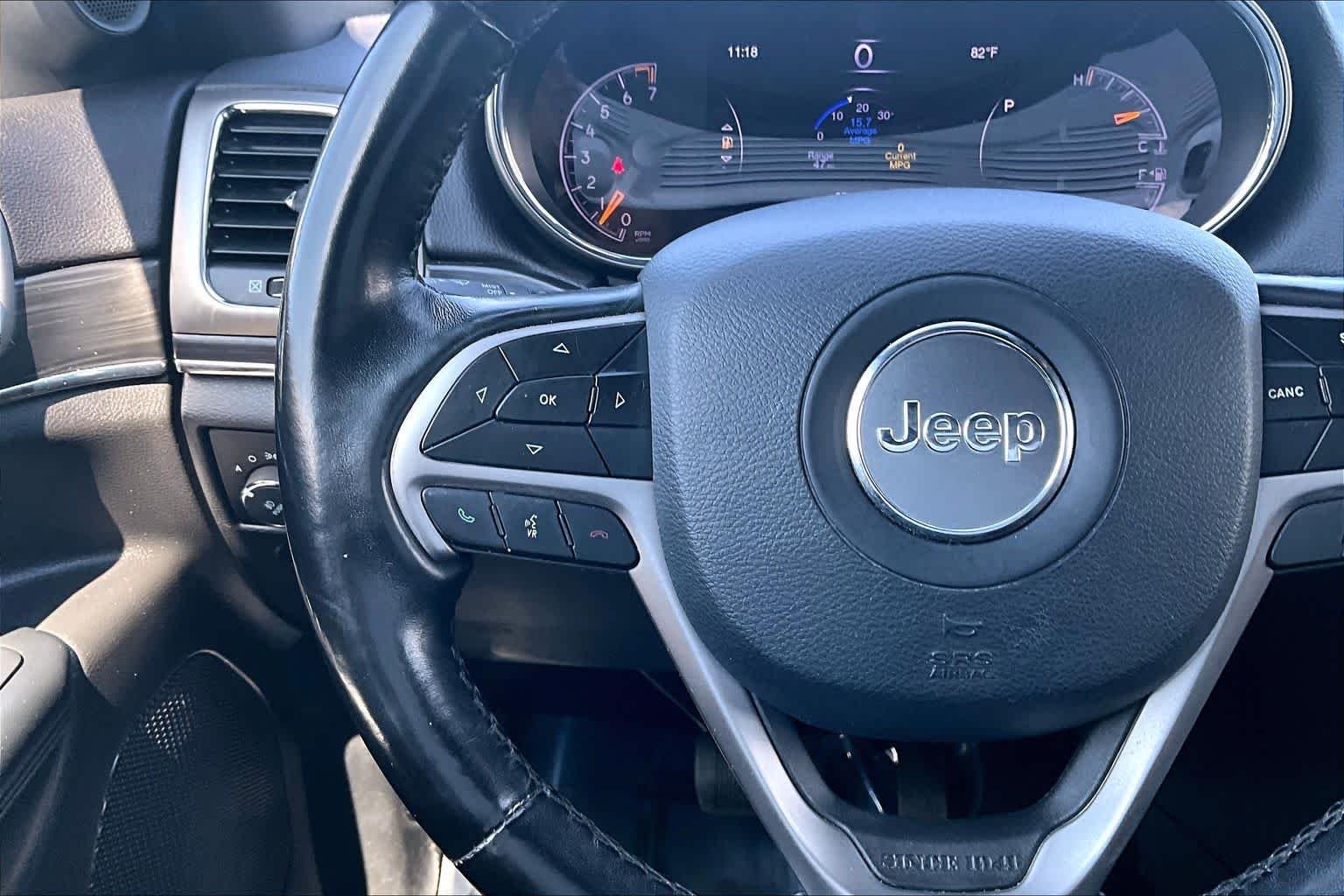 Used 2020 Granite Crystal Metallic Clearcoat Jeep Limited image 23