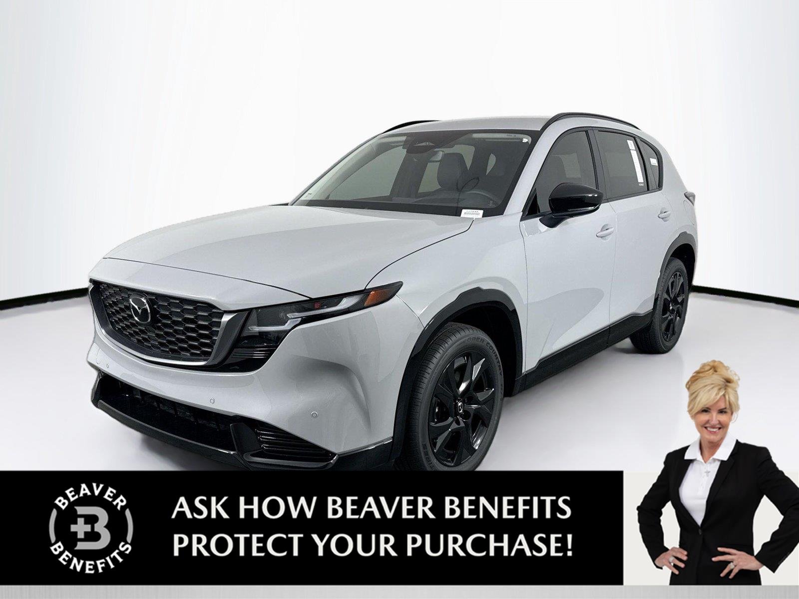 New 2026 Aero Gray Metallic Mazda 2.5 S Premium AWD image 1