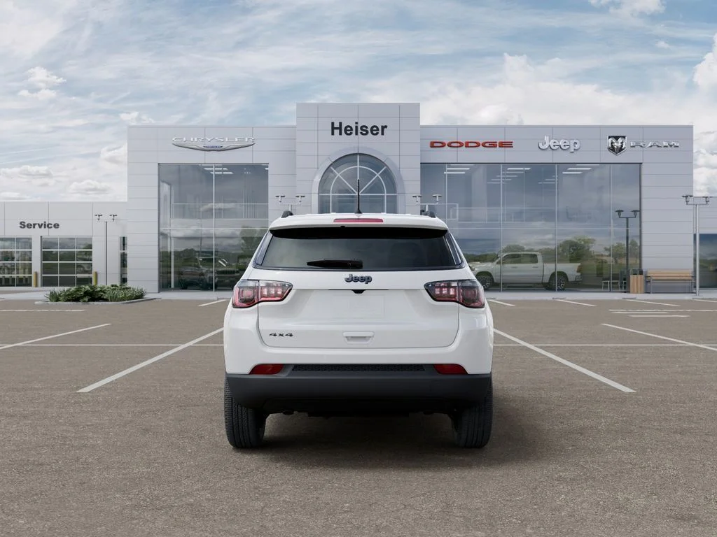 New 2026 Bright White Clear-Coat Exterior Paint Jeep Latitude image 7