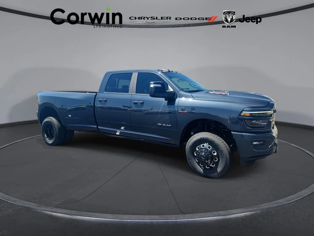 New 2026 Forged Blue Metallic Exterior Paint RAM Laramie image 1