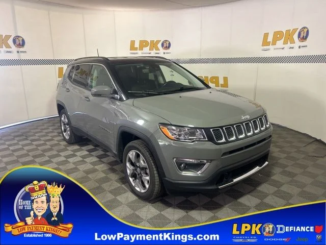 Used 2021 Sting-Gray Clearcoat Jeep Limited image 1