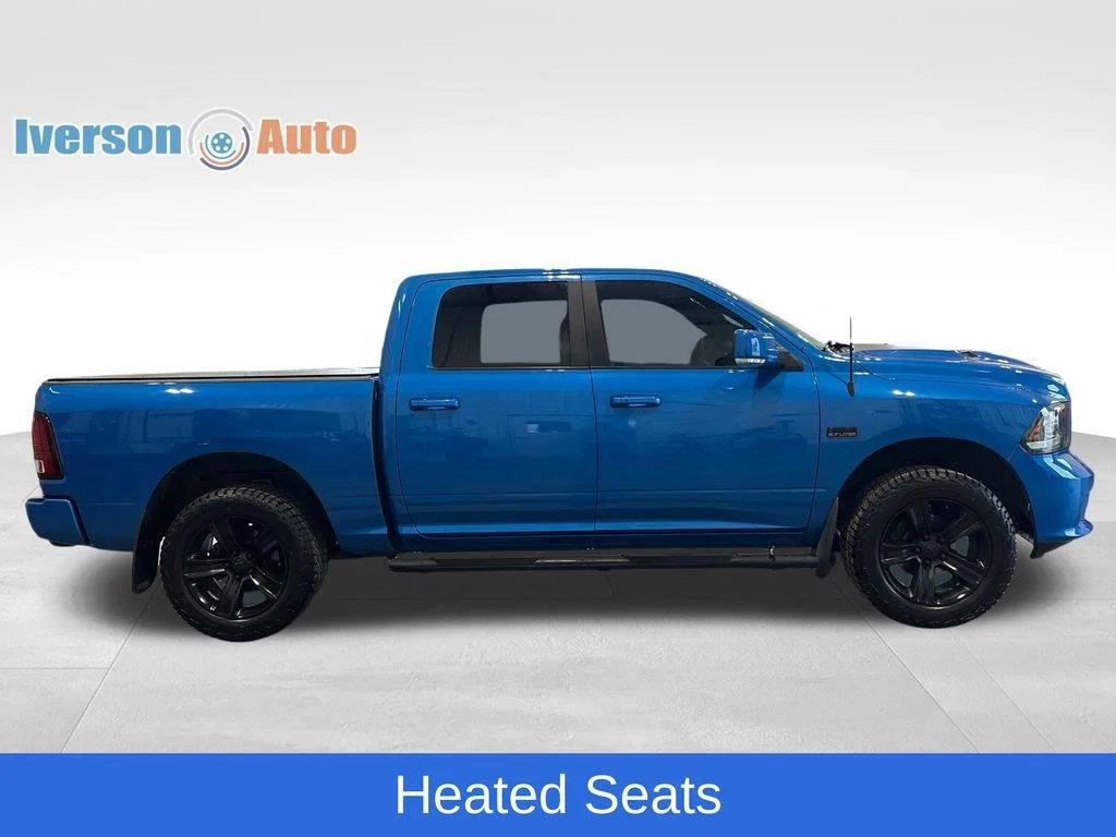 Used 2018 Hydro Blue Pearlcoat Ram Sport image 10
