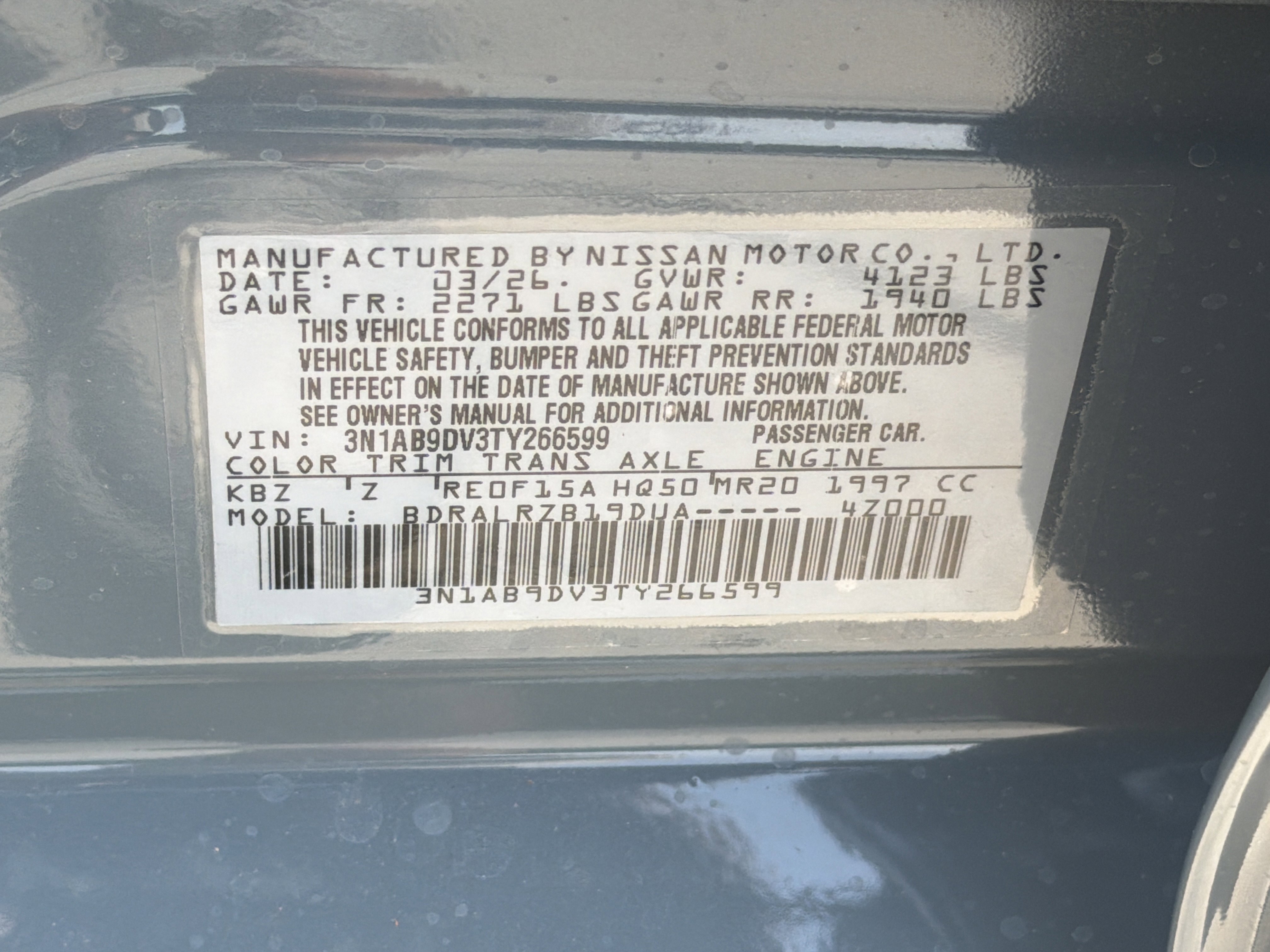 New 2026 Atlantic Gray Metallic Nissan SR image 34