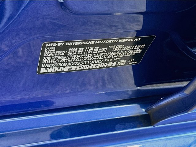 Certified Used 2025 Blue BMW M35i image 32
