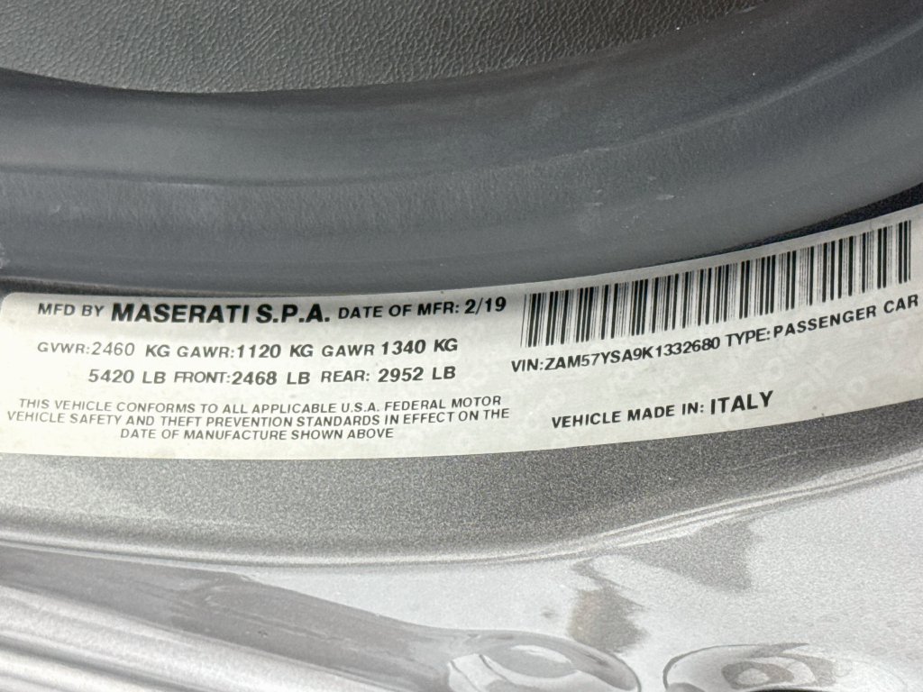 Used 2019 Grey Maserati S image 34