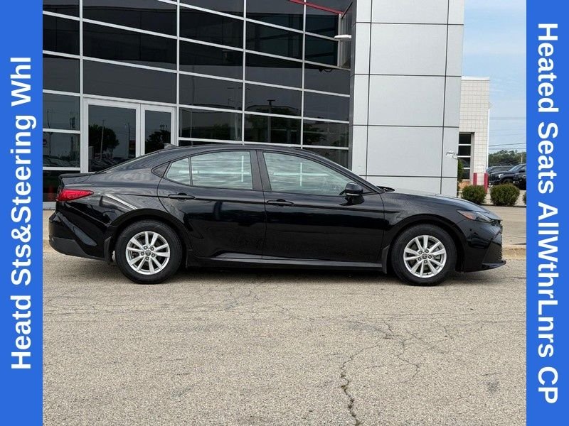 Used 2025 Midnight Black Metallic Toyota LE image 2