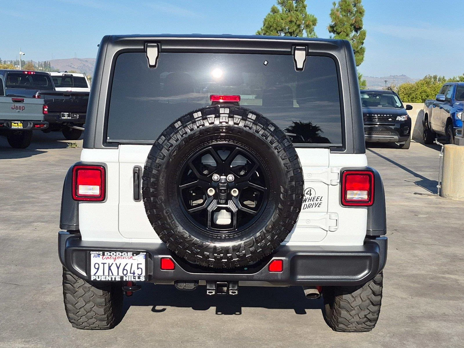 Certified Used 2025 Bright White Clearcoat Jeep Willys image 6