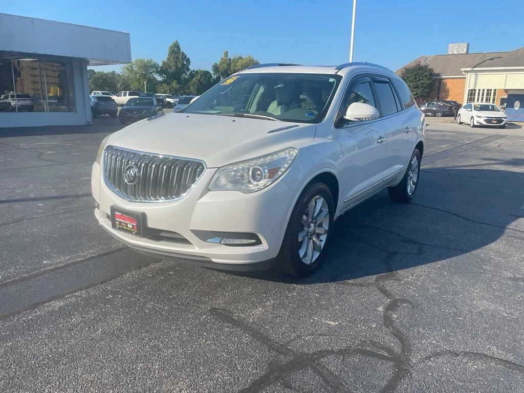 Used 2016 WHITE FROST TRICOAT Buick Premium image 3