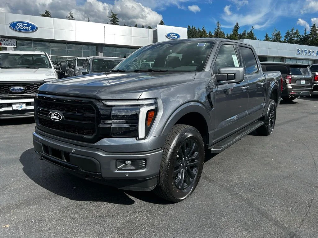 New 2026 Carbonized Gray Metallic Ford Lariat® image 6