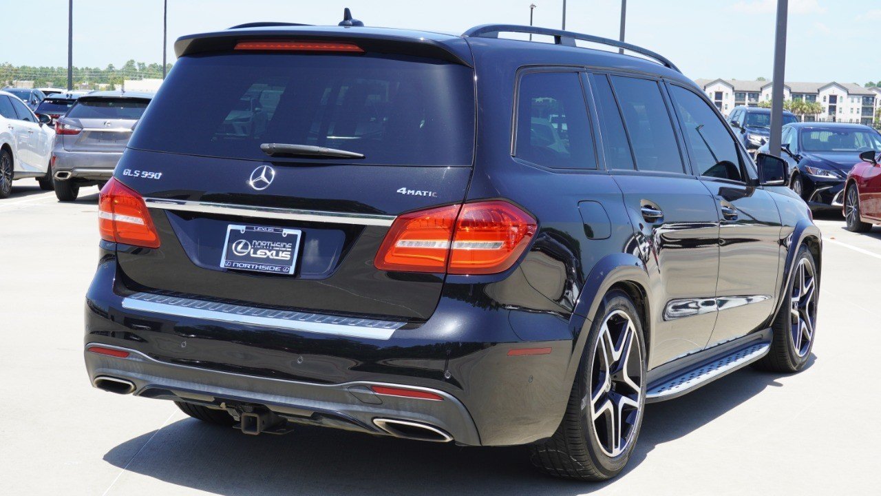 Used 2019 Black Mercedes-Benz GLS 550 image 6