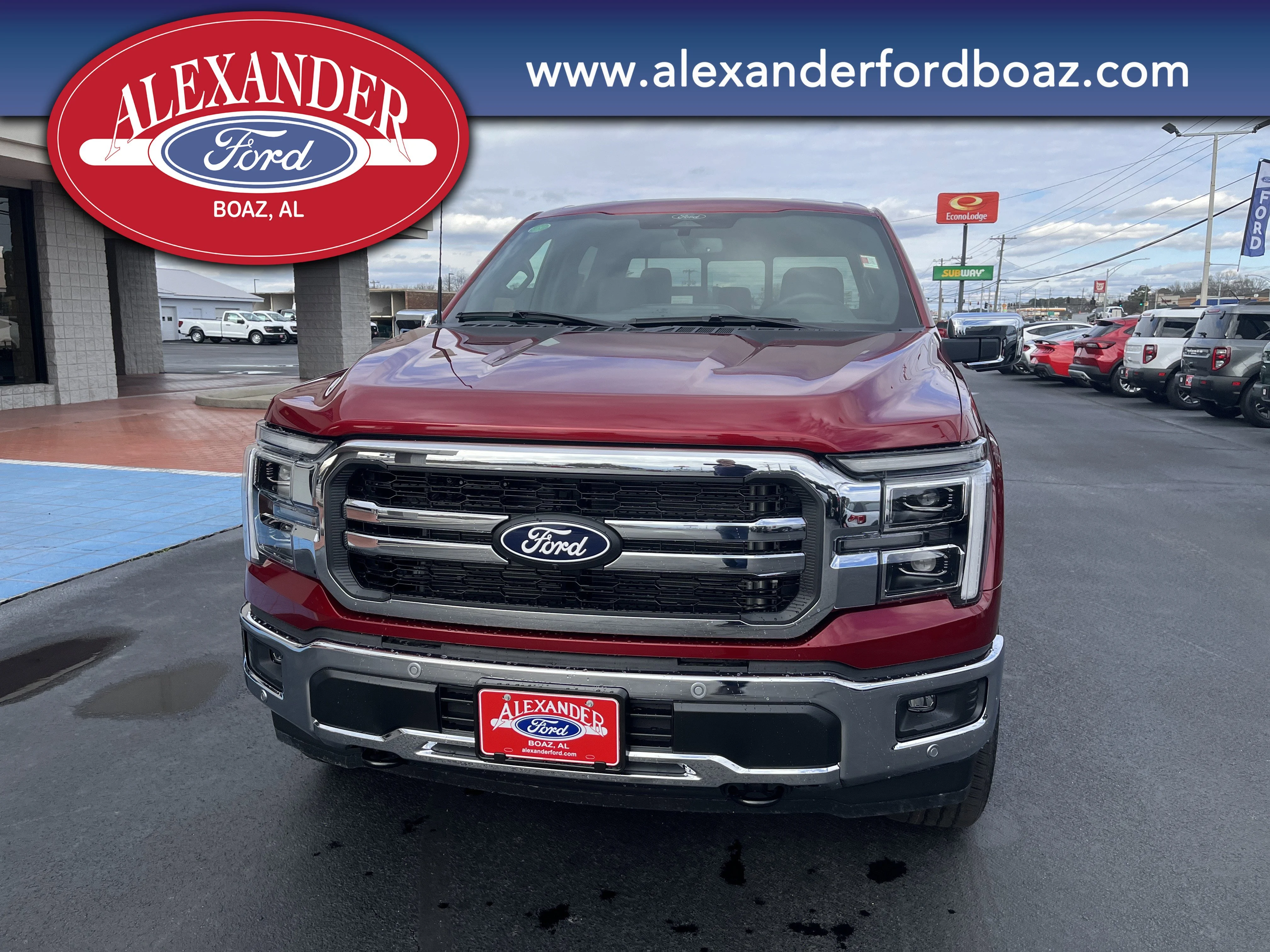 New 2026 Ruby Red Metallic Tinted Clearcoat Ford Lariat® image 5