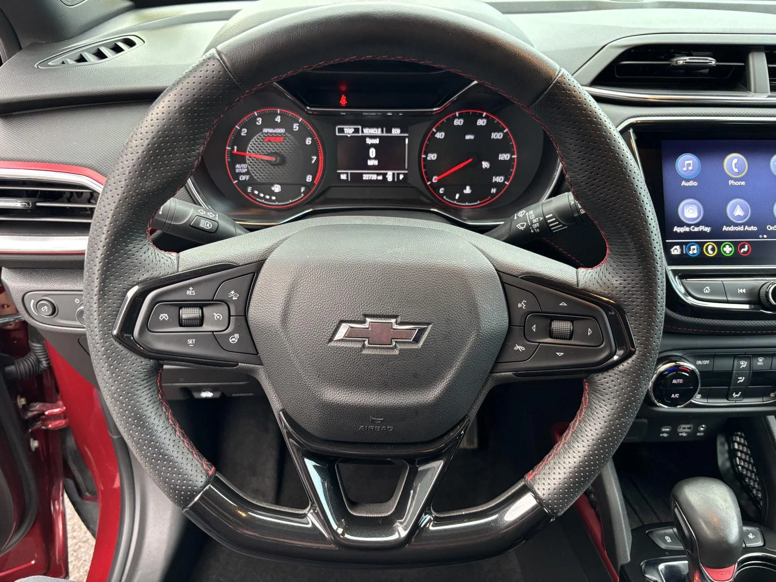 Used 2023 CRIMSON METALLIC Chevrolet RS image 20