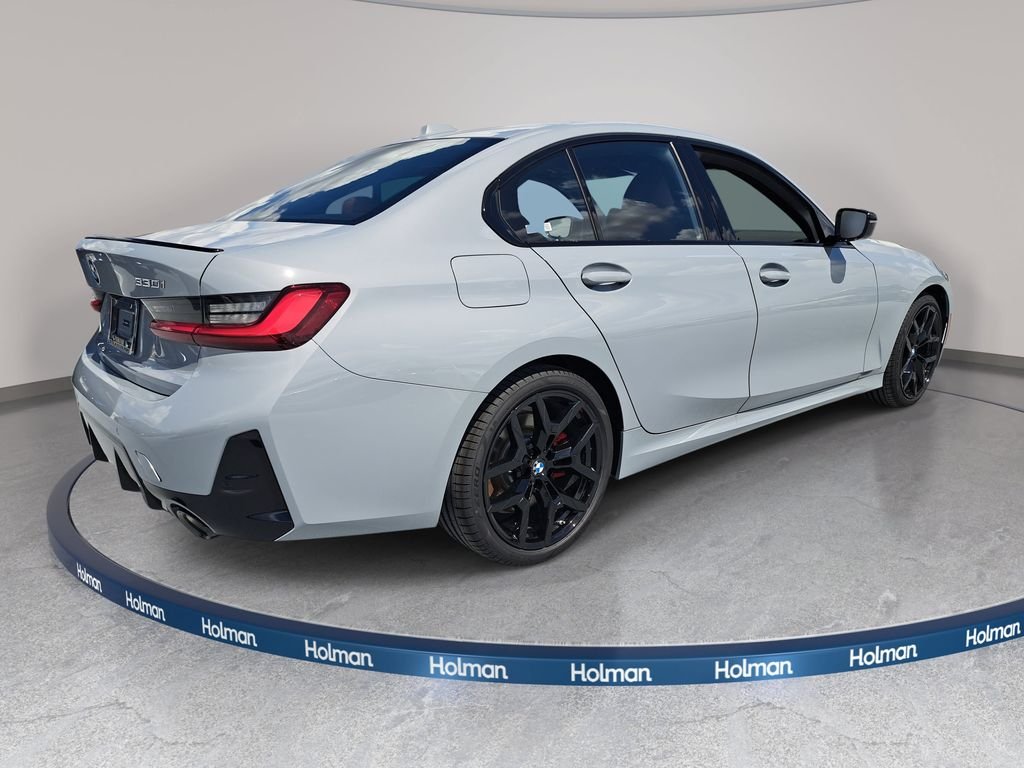 New 2026 Brooklyn Grey Metallic BMW 330i image 4