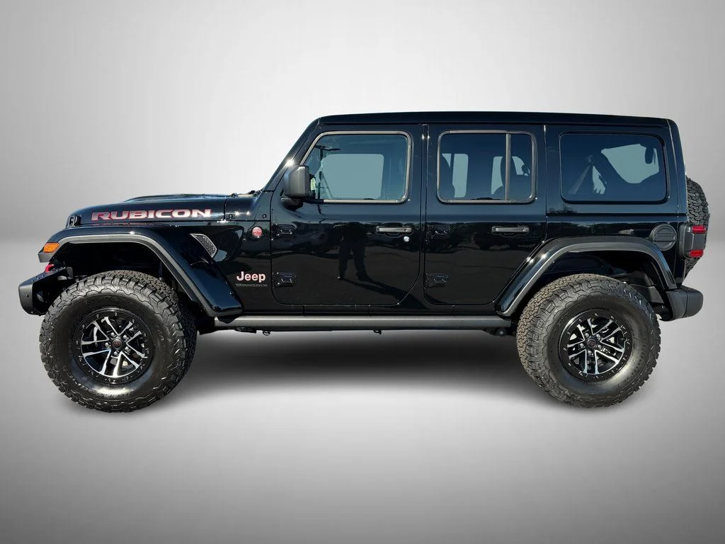 New 2026 Black Clear-Coat Exterior Paint Jeep Rubicon X image 6