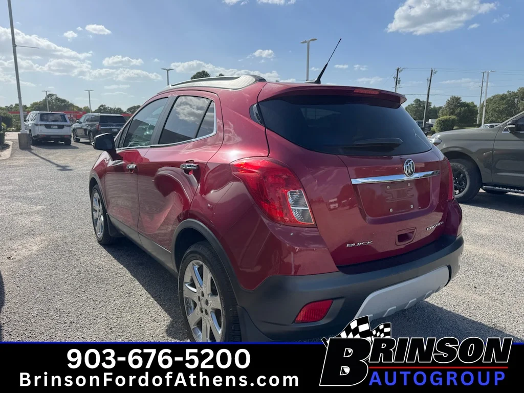 Used 2014 Ruby Red Metallic Buick Leather image 6