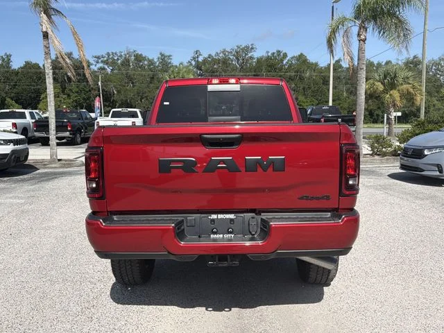 New 2026 Molten Red Pearl-Coat Exterior Paint RAM Black Express image 4