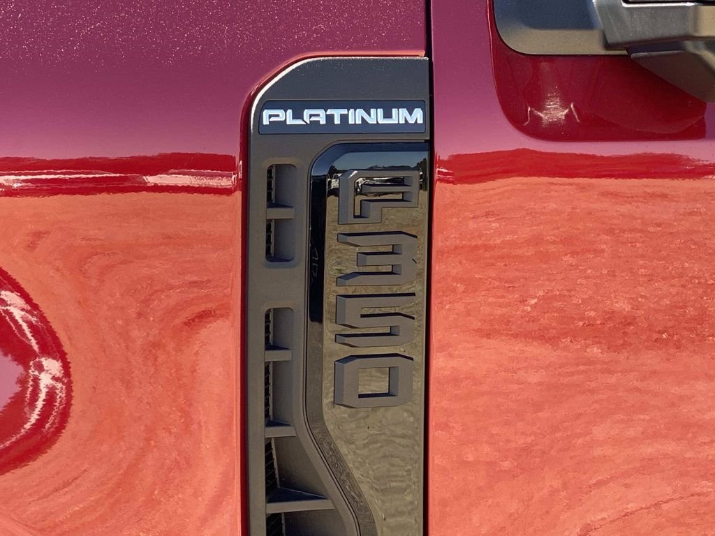 New 2026 Ruby Red Metallic Tinted Clearcoat Ford F-350® Platinum® image 8