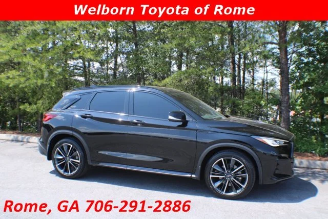 Used 2025 Black Obsidian INFINITI SPORT image 1