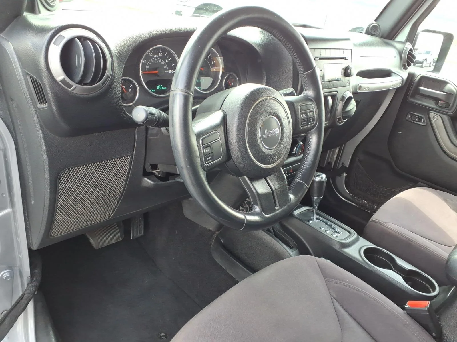 Used 2013 Billet Silver Metallic Clear Coat Jeep Sport image 3
