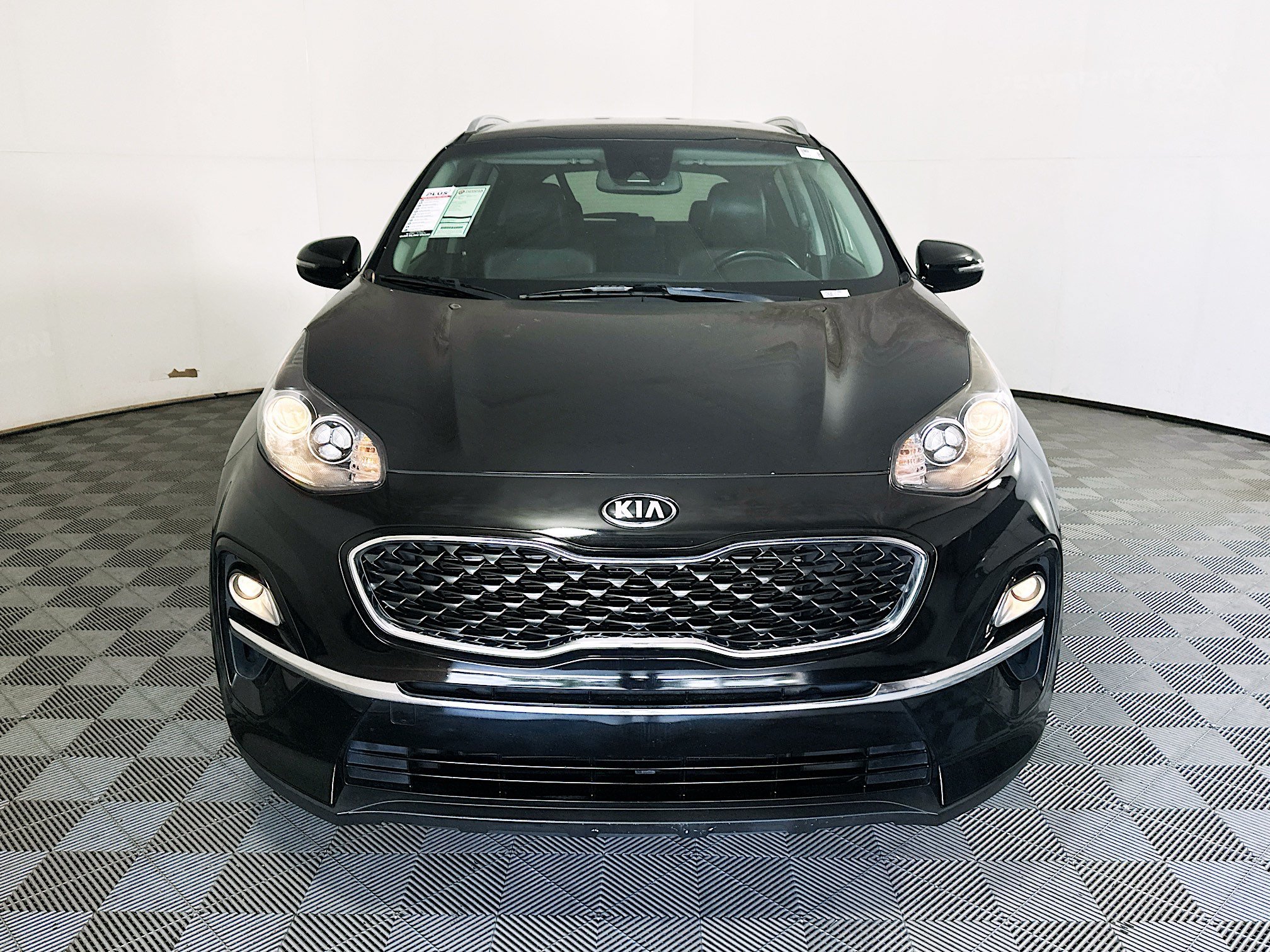 Used 2021 Black Cherry Kia EX image 8