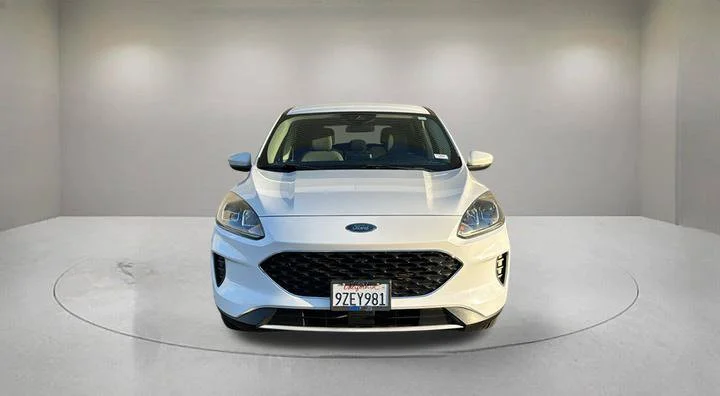 Certified Used 2020 White Ford SE image 2