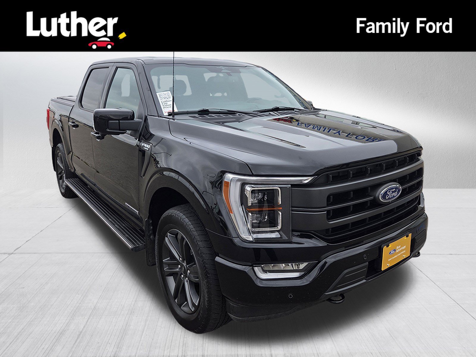 Certified Used 2023 Agate Black Metallic Ford LARIAT image 1