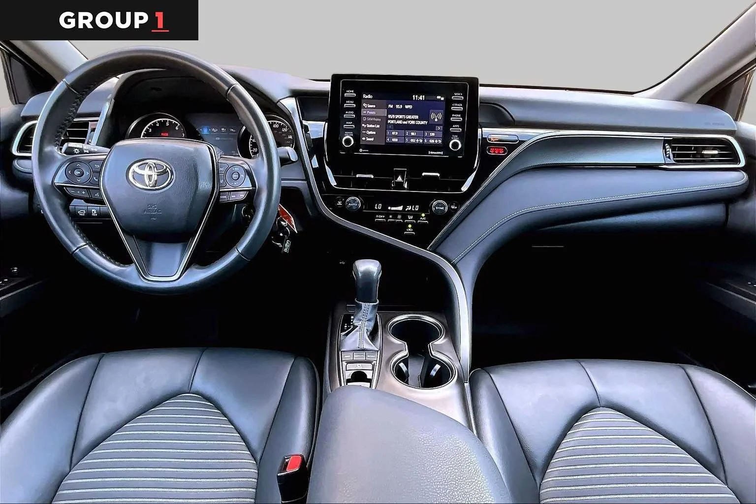 Certified Used 2023 Midnight Black Metallic Toyota SE image 15