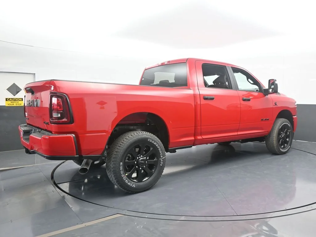 New 2026 Flame Red Clear-Coat Exterior Paint RAM Big Horn image 6
