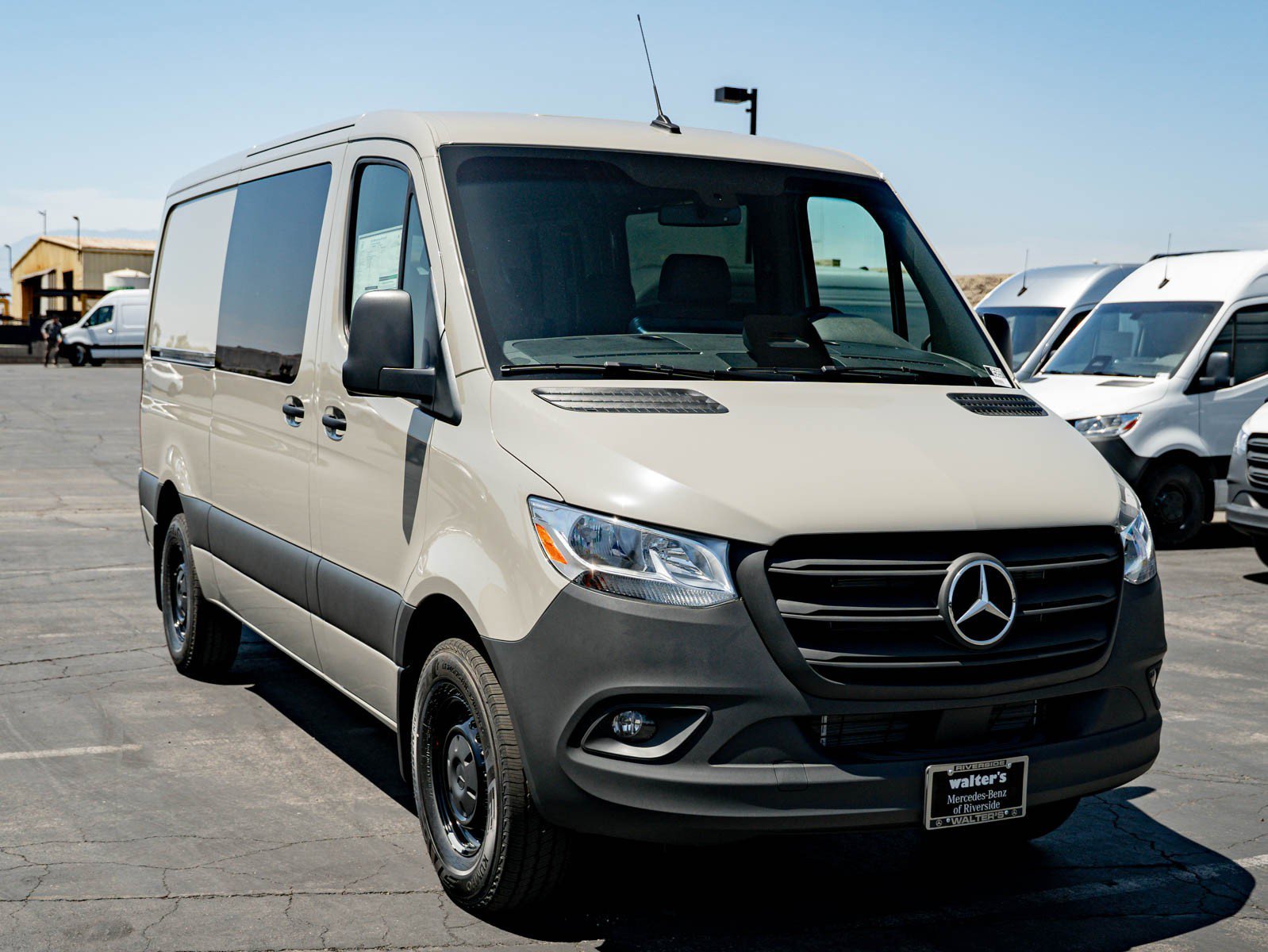 New 2026 Stone Gray Mercedes-Benz 2500 Standard Roof I4 Diesel 144 RWD image 3