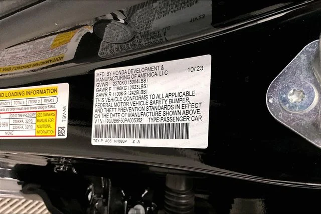 Used 2023 Majestic Black Pearl Acura A-Spec Package image 40