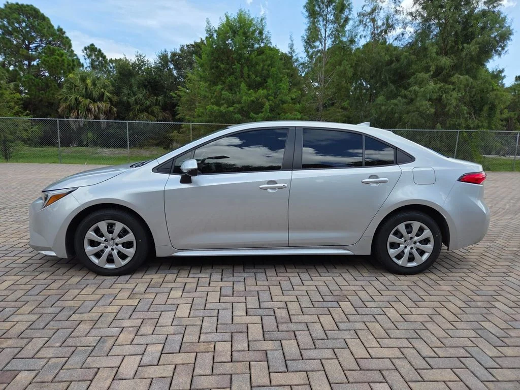 Certified Used 2025 Silver Toyota LE image 8
