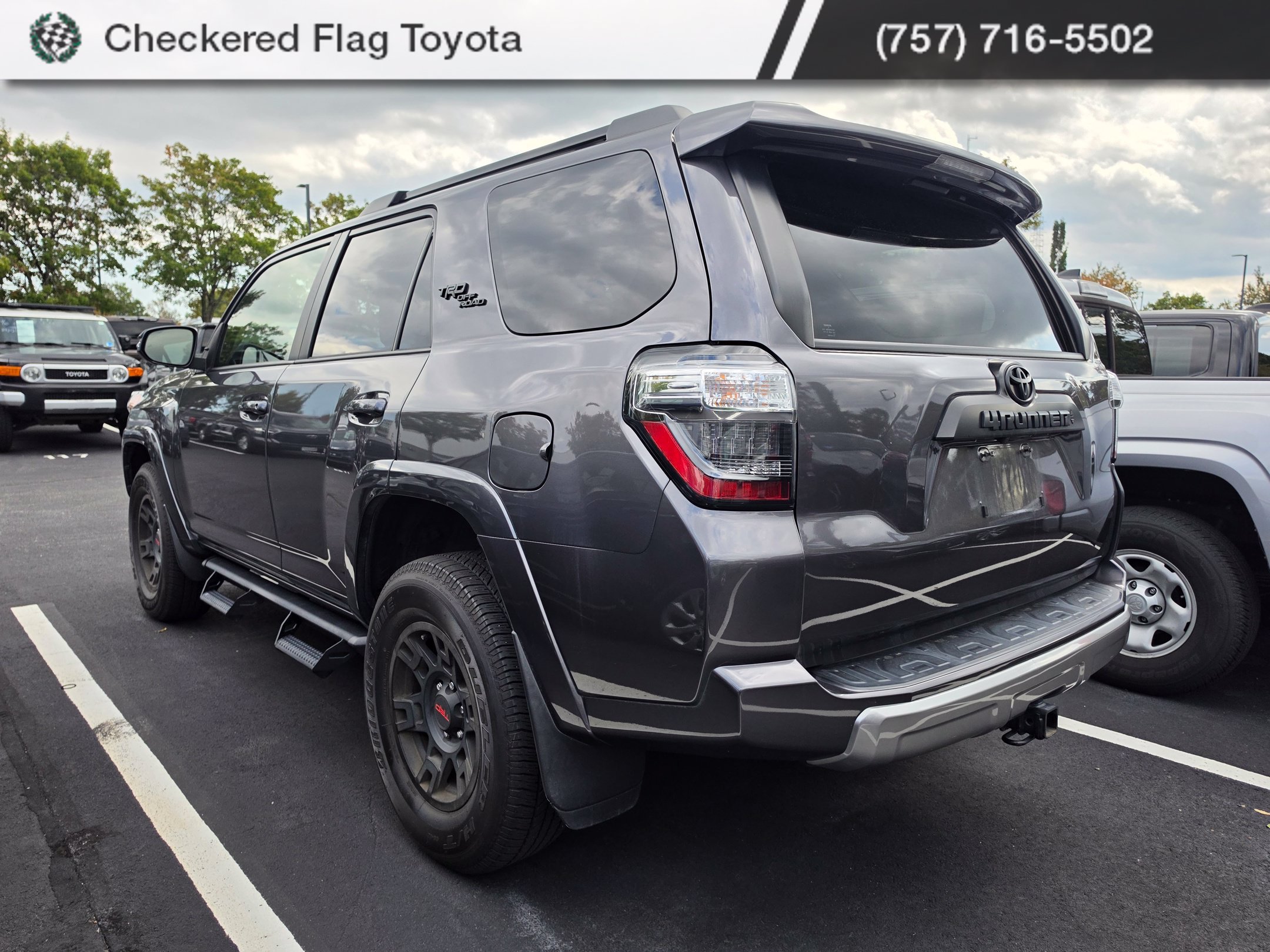 Used 2023 Magnetic Gray Metallic Toyota TRD Off-Road Premium image 4