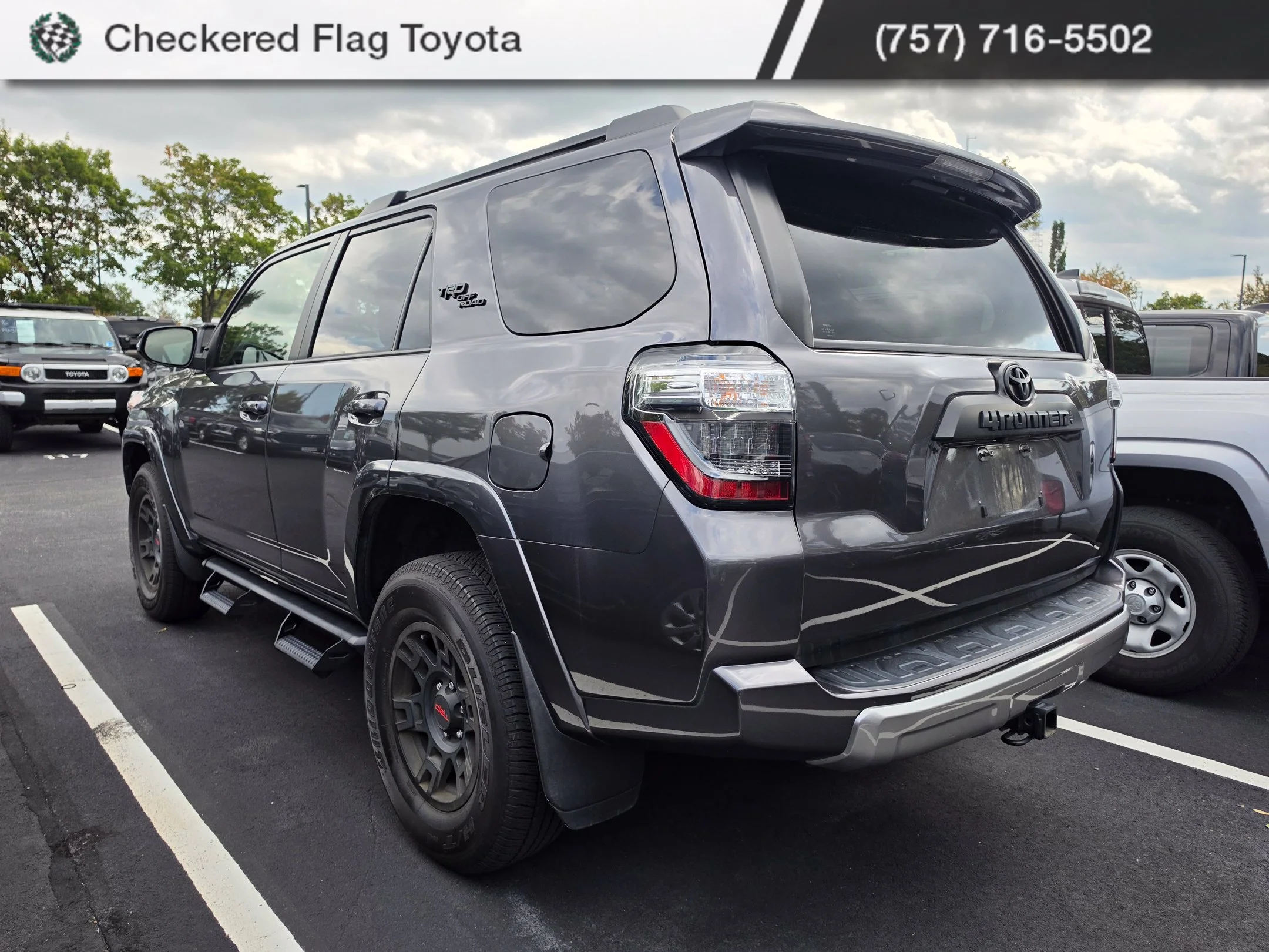 Used 2023 Magnetic Gray Metallic Toyota TRD Off-Road Premium image 4