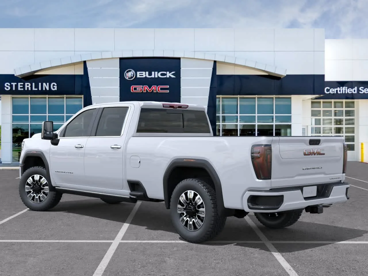 New 2026 Glacier White Tricoat GMC Denali image 3
