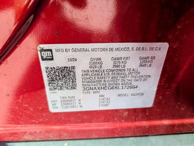Used 2025 Radiant Red Tintcoat Chevrolet LT image 30