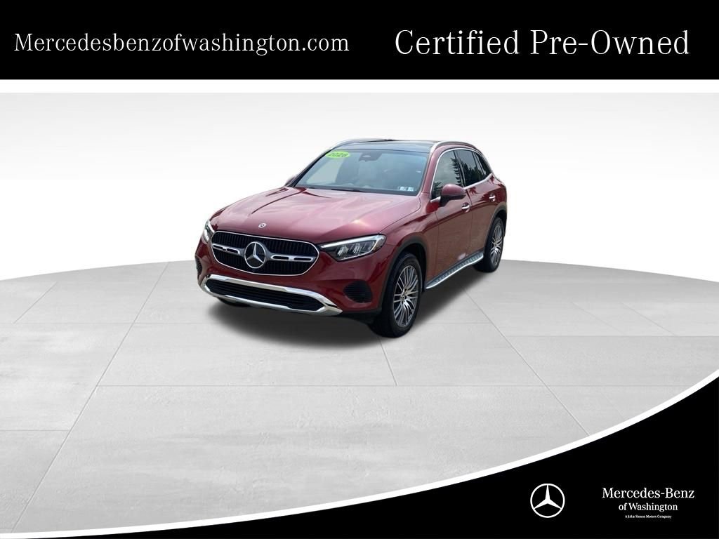 Certified Used 2026 Red Mercedes-Benz GLC 300 image 1