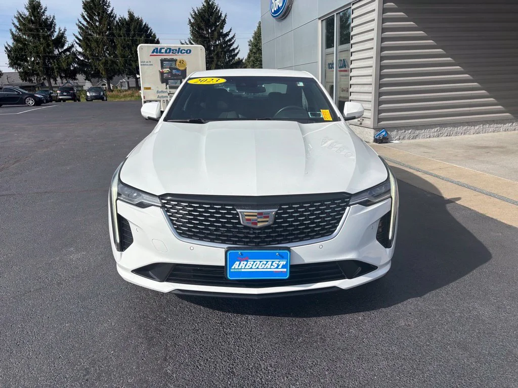 Used 2023 White Cadillac Premium Luxury image 10