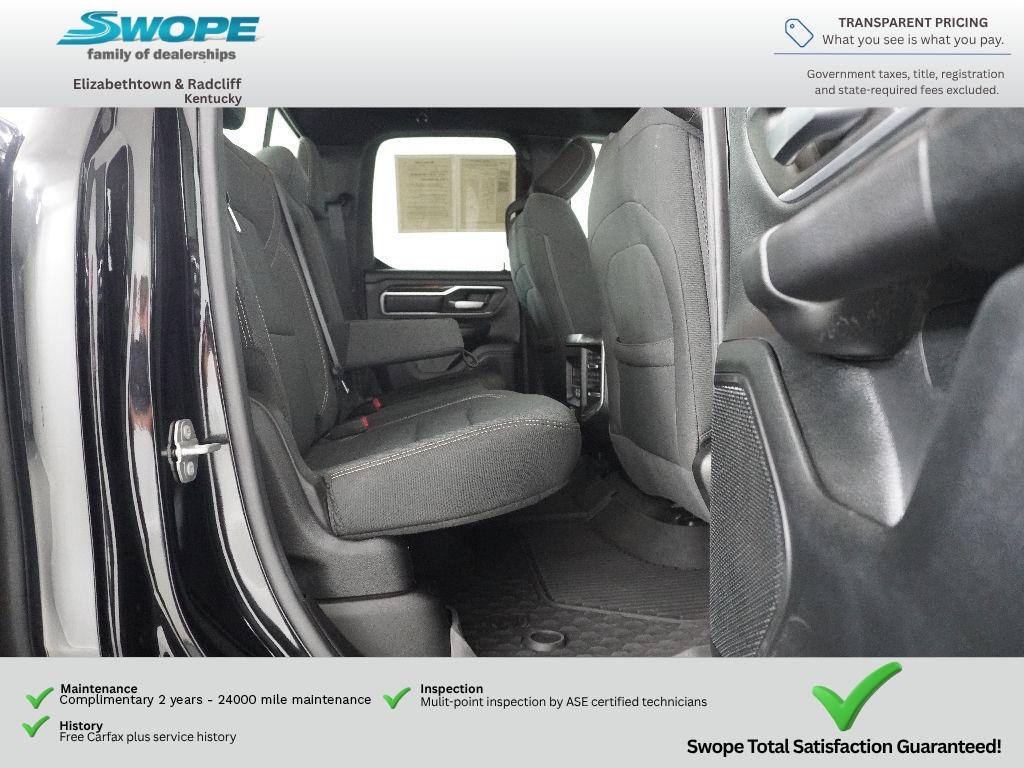Used 2021 Diamond Black Crystal Pearlcoat Ram Big Horn image 9
