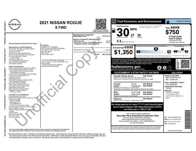 Used 2021 Super Black Nissan S image 15